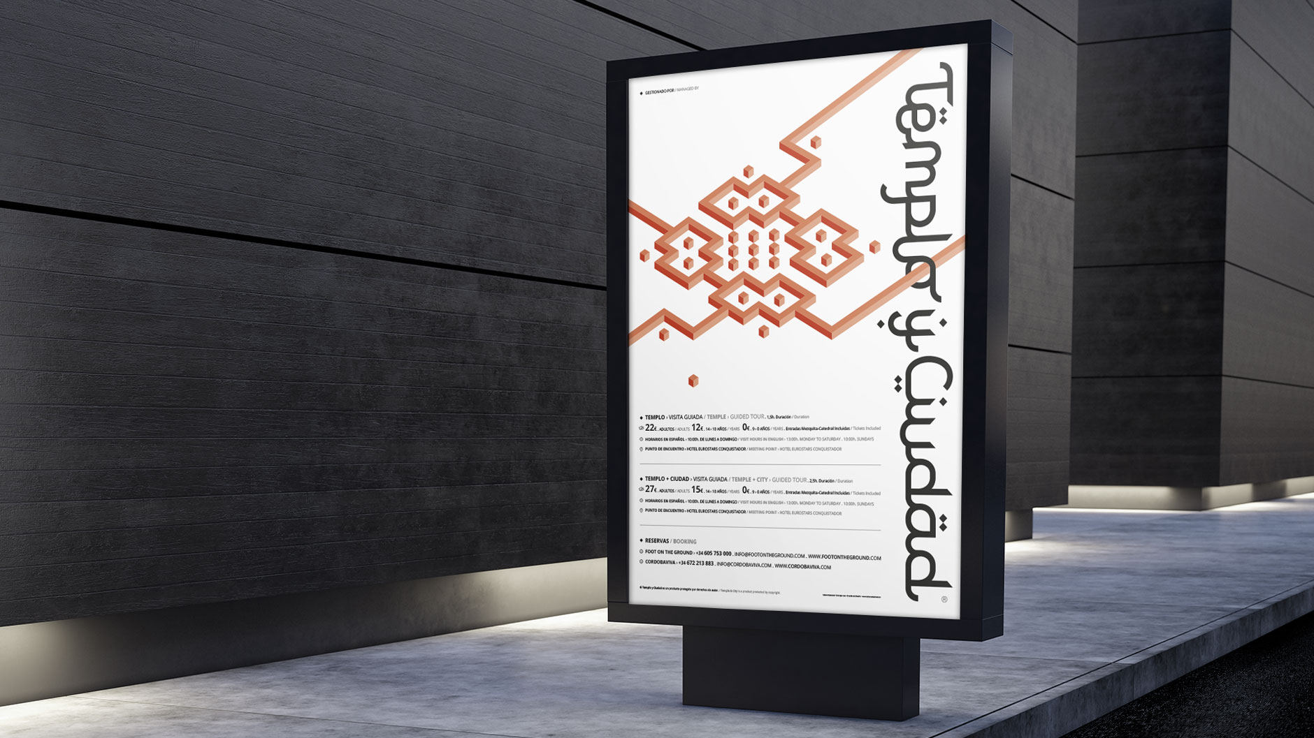 Diseño Gráfico Templo y Ciudad - tabarestabares
