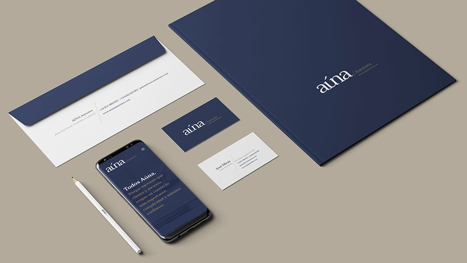 Diseño Gráfico Córdoba Aúna Asesores - tabarestabares